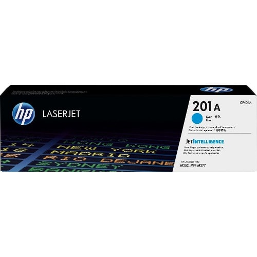 hp 201a Cyan Original Laserjet Toner Cartridge - (cf401a).