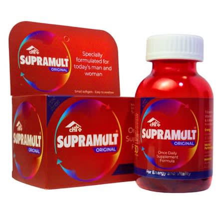 Supramult Original Multivitamin/Multimineral Supplement for Adults.