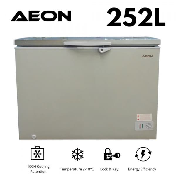 Aeon Chest Fz/sd/252l/acf250gk/r600a/grey.