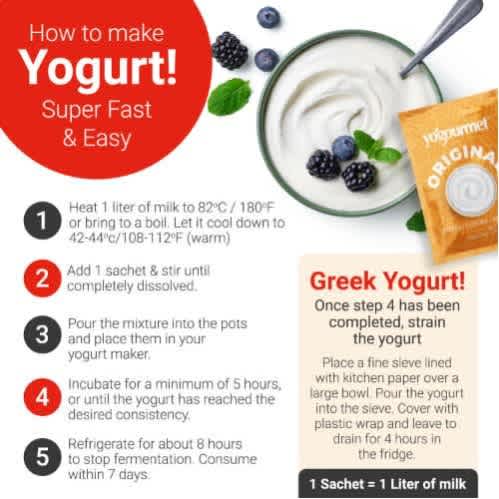 Yogurt Starter Culture For Making Yoghurt Drinks - 3g X 3 Sachets - View 3