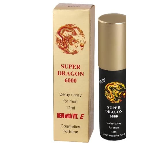 Super Dragon 6000 Sex Delay Spray- Last Longer- Perform Better- 12ml - View 1