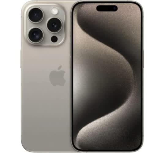 iPhone 15 Pro Max - 6.7" - 512GB ROM - 8GB RAM – Single Sim - iOS 17 - 4441mAh - Natural Titanium