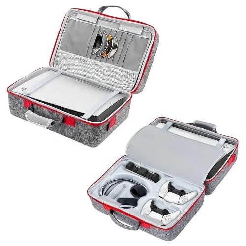 Ps5 Bag - Grey Design For Slim Disc & Digital Models - View 1
