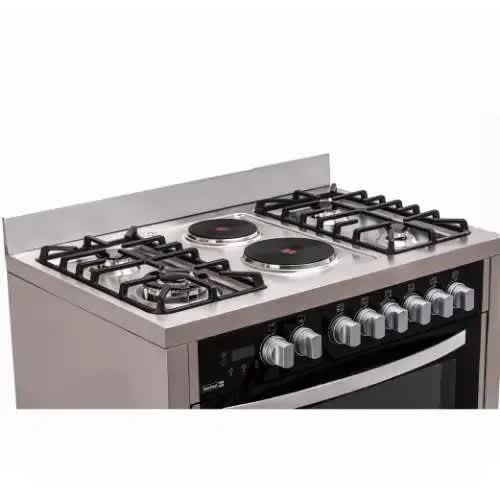 4 Gas Burner - 2 Hotplate Full Auto Ignition Gas Cooker - Sfc9423b - 90 X 60cm - View 2