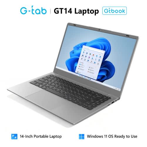 Gt14 Laptop – 14” Fhd Display - Intel Pentium Gold - 8GB RAM - 256GB SSD - Windows 11