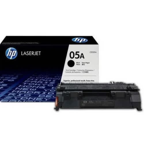 Hp 05a Genuine Hp Toner Cartridge - Black - View 2