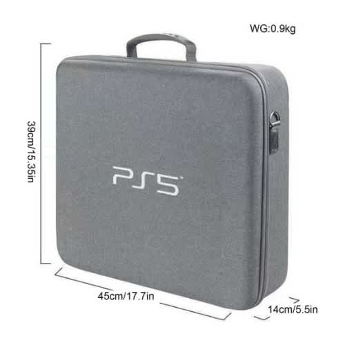 Ps5 Slim Travel Storage flat Bag - Grey - View 7