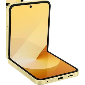 Galaxy Z Flip 6 - 6.7" - 256GB ROM - 12GB RAM - 5G - Single Nano Sim + eSim - 4000mAh - Yellow - View 2