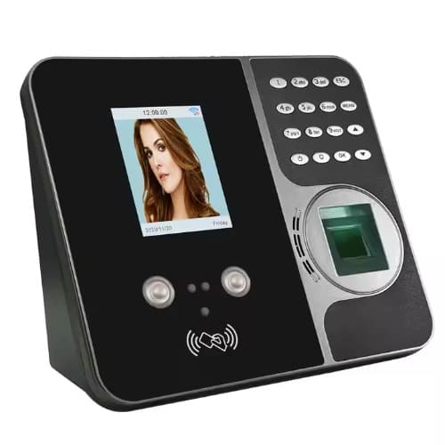 Facial Recognition & Fingerprint Biometric Time Attendance Machine With ...