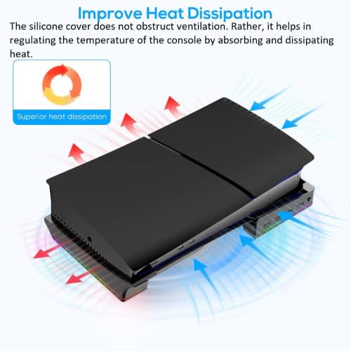 Ps5 Slim Silicone Cover - Disc Edition - View 5