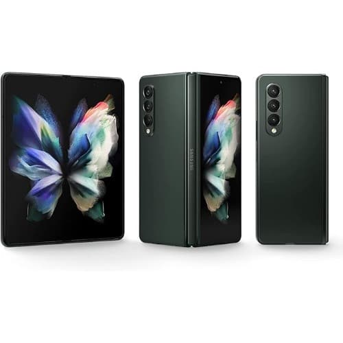 Galaxy Z Fold 3 - 7.6" - 5G - 256GB ROM - 12GB RAM - Single Sim - 4400mAh - Green - View 2