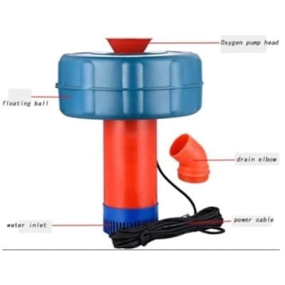 Submersible Floating Fountain Electric Pump Aerator For Pond - 1 Hp - View 3