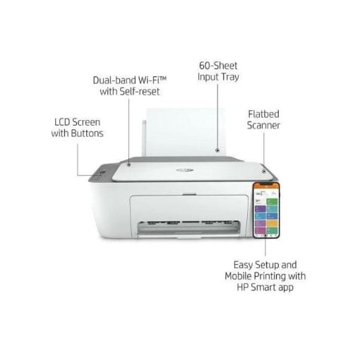 Deskjet 2710 All-in-one Printer - View 2