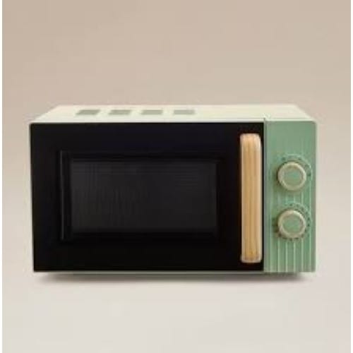 George Home Scandi Textured Microwave - 17L - 700W - Green