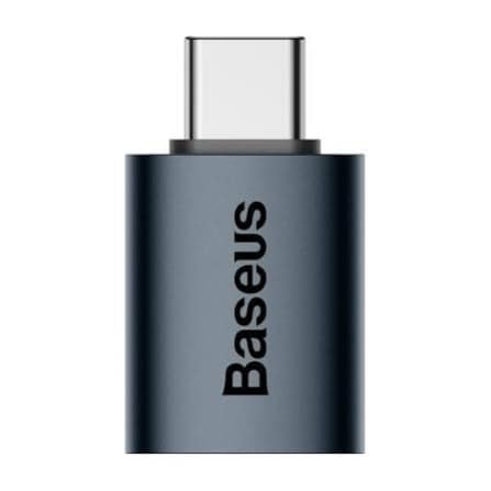 Baseus Ingenuity Series Mini Otg Adaptor Type-c To Usb-a 3.1 - Blue - View 2