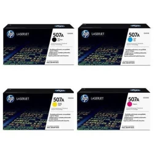 507 Toner Set - Cyan - Yellow - Magenta & Black - View 3