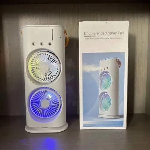 USB Rechargeable Spray Water Mist Fan - 2000mAh - View 5