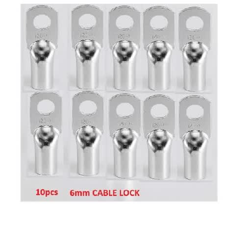 Cable Lock 6mm For All Types Of Cables - 10pcs