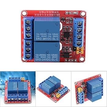 2-Channel Relay Module - 24V/10A - View 2
