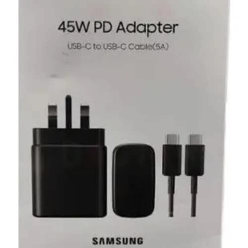 A&s Samsung Adapter Usb-c - 45W - Pd Charger - Black - View 1