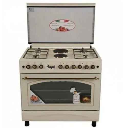 Series 4 Burner 2 Hotplate Gas Cooker With Dish Warmer 90x60cm - View 2