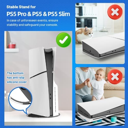 Vertical Stand For Ps5 Console - slim & Pro - View 8