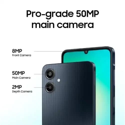 Galaxy A06 - 6.7" - 128GB ROM - 4GB RAM - 4G LTE - Dual SIM - 5000mAh - View 2