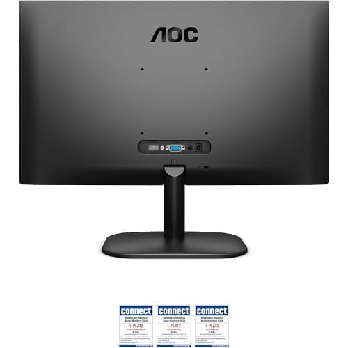 22b2h - 22 Inch Fhd Monitor, 75hz, Va, 7ms Frameless Design - View 4