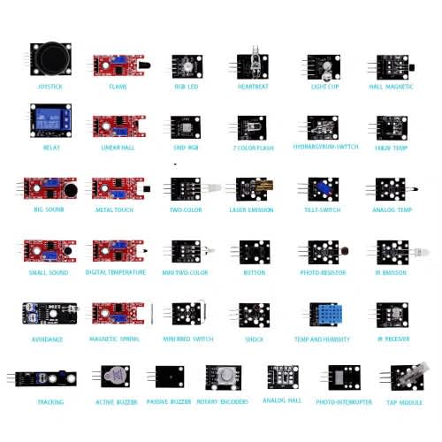 37-in-1 Sensor Module Kit - View 1