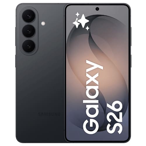 Galaxy S26 5G - 6.3" - 256GB ROM - 12GB RAM - Dual SIM - Fingerprint - 4300mAh - Black