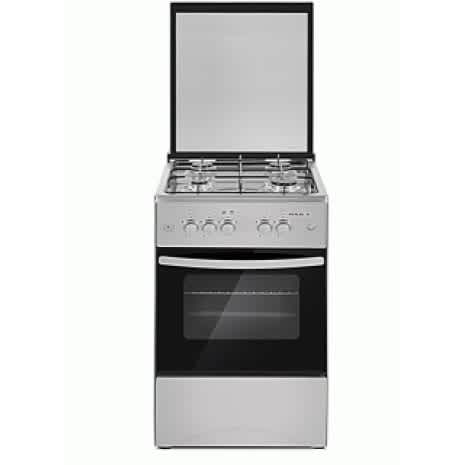 4 Burner Glass Top Standing Gas Cooker - View 4