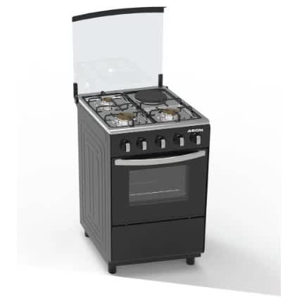 Aeon 60x60cm 3 Gas Burner 1 Hotplate Gas Cooker With Oven