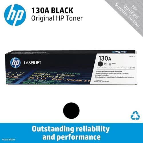Hp 100% 130a Black Toner Catridge - View 1