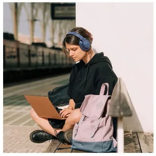 Tune 770nc - Adaptive Noise Cancelling With Smart Ambient Wireless Headphones - Blue - View 3