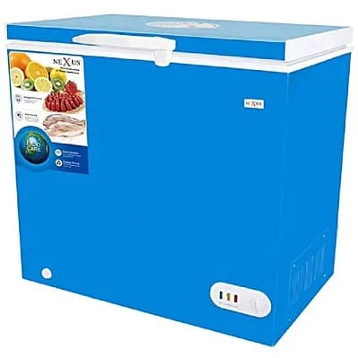 150L Energy Saving Chest Freezer - Blue