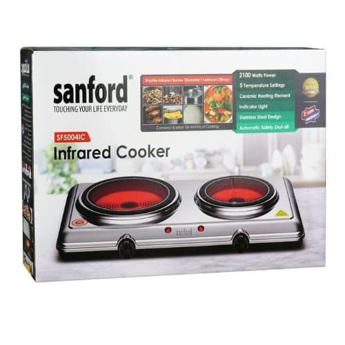 2100w Stainless Steel Double Face Infrared Cooker - Sf5004ic - View 6
