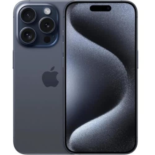 iPhone 15 Pro - 6.1" - 256GB ROM - 8GB RAM – Single Sim - iOS 17 - 3274mAh - Blue Titanium - View 3