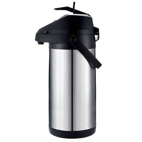 Premium Stainless Steel Airpot Flask - 3L /102 Oz - View 1