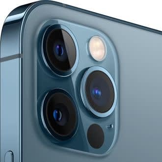 Iphone 12 Pro Max - 6.7" - 6GB RAM - 128GB ROM - 5g - Nano Sim + E-sim - 3000mAh - Blue - Renewed - View 4