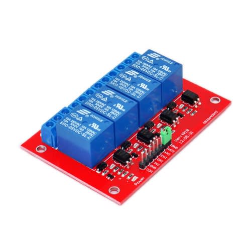 4-channel Relay Module Red Board Oky3013-1 5v 12v - View 3