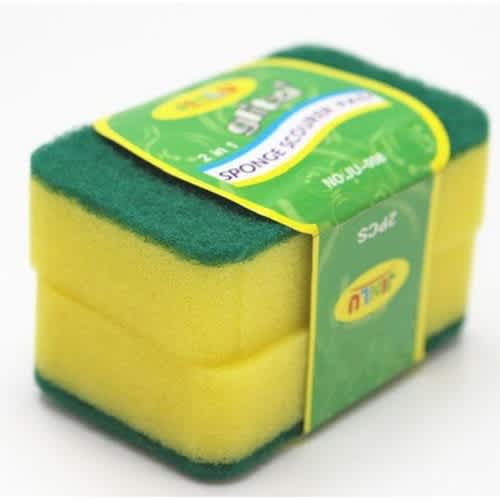 Dish Washing Scrubber - 2pcs - View 3