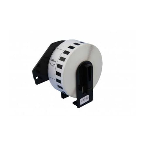 Brother Dk-22210 Black On White Continuous Paper Label - View 3