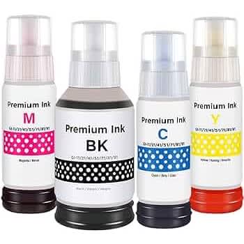 Canon Refill Ink Canon Gi-41 Bk/ Gi-41 C / Gi-41y / Gi-41m -compatible Ink - View 3
