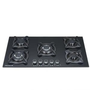 5 Burners 90cm In-built Gas Hob With Tempered Glass - View 2