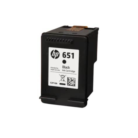 651 Black Original Ink Advantage Cartridge (c2p10ae)