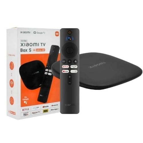 Xiaomi Tv Box S 3rd Gen 4k Uktra Hd Multimedia Device - mdz-32-aa - Black - View 3