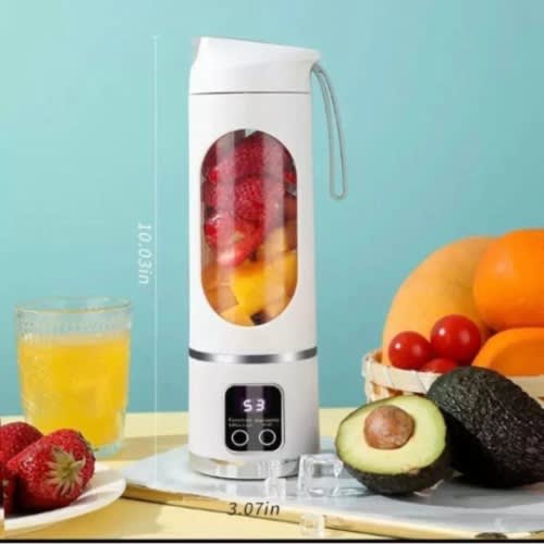 3 COLOURS Rechargeable & Portable Juicer Blender 3PCS - View 2