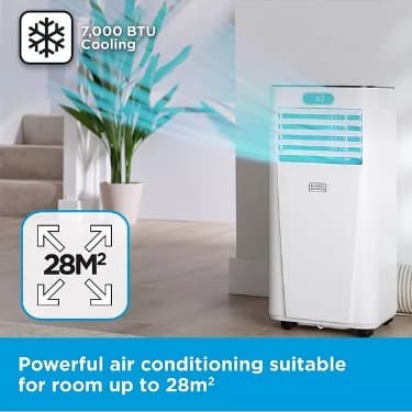 Black & Decker 7000btu 3-in-1 Smart Air Conditioner/Cooling and Dehumidifier - View 4