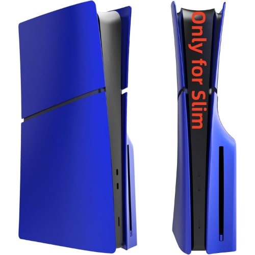 Cover Plates For Ps5 Slim- Compatible With Playstation 5 Slim Faceplate Cobalt- Blue