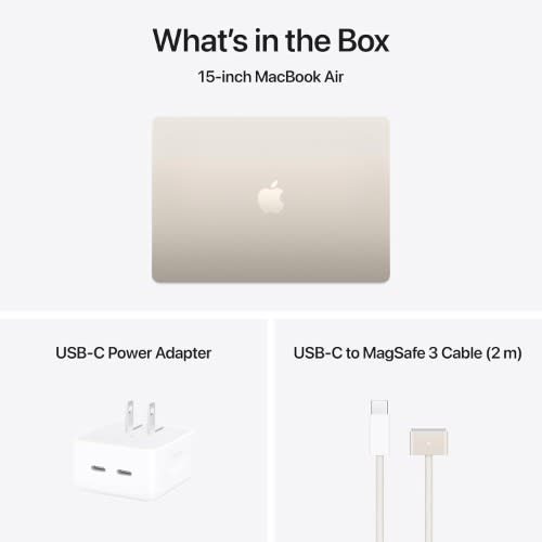 MacBook Air 15-inch (2025) – M4 Chip- 16GB RAM- 256GB SSD – Big Screen- Bold Power - View 6